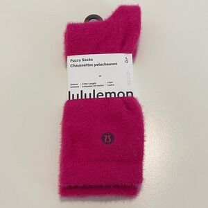 Lululemon - Fuzzy Socks - Crew Length - NWT